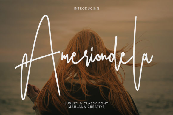 Ameriondela: A Luxurious Script Font