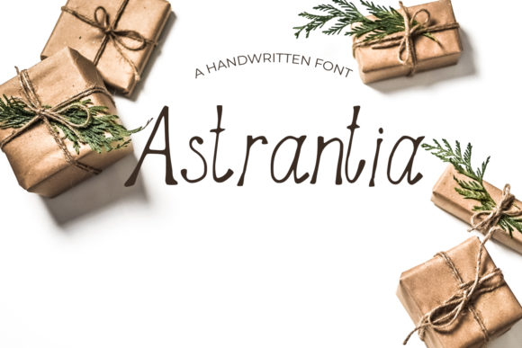 Astrantia: A Script Font for Real-World Design
