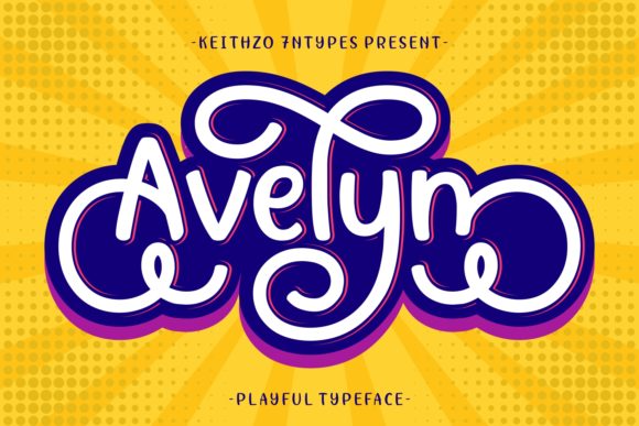 Avelyn: A Script Font for Creative Makers