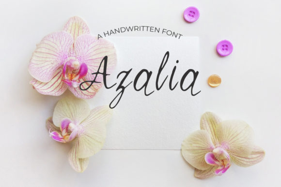 Azalia: Elegant Script Font for Crafters
