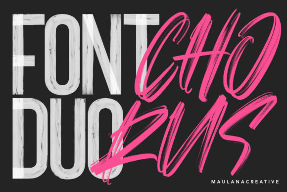 Chorus: A Font for Thoughtful Design