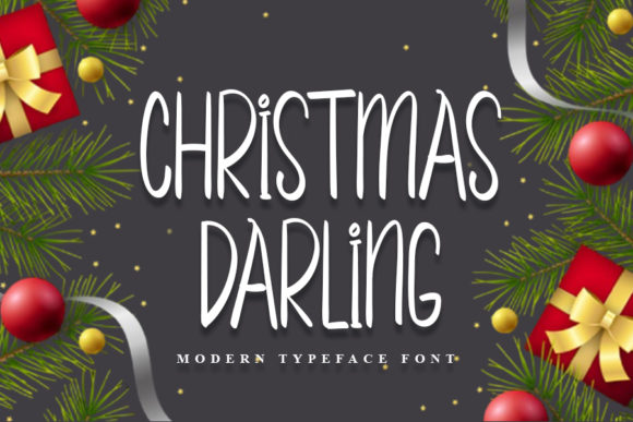 Christmas Darling Font for Creative Projects