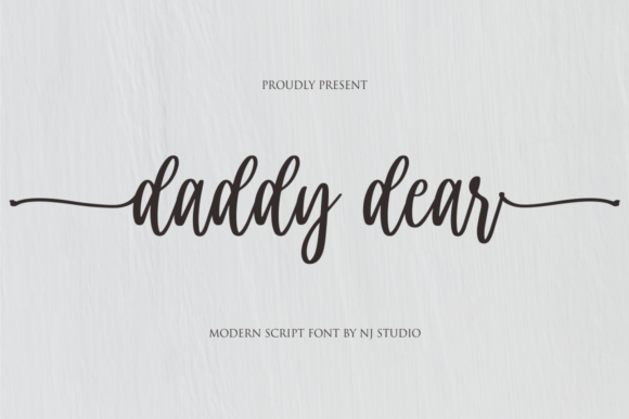 Daddy Dear Font: A Handwritten Touch