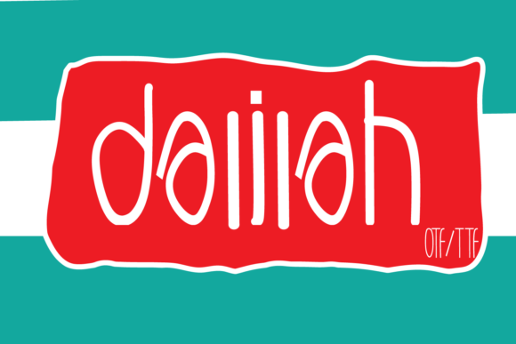 Dalilah Font Review
