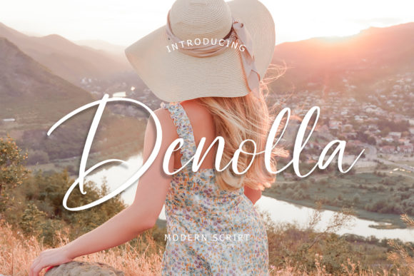 Denolla: A Script Font for Elegant Design