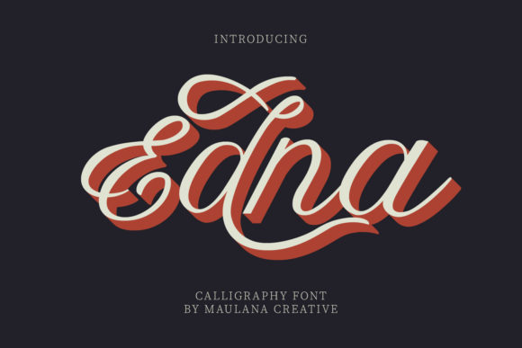 Edna: A Font for Elegant Business Design