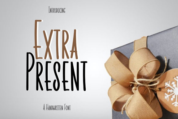 Extra Present Font for Editorial Design