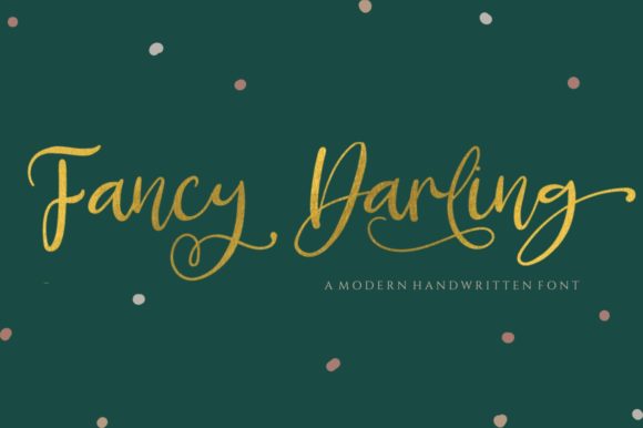 Fancy Darling Font: Romantic Typography