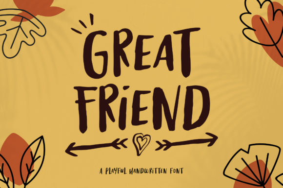 Great Friend Font for Web Design