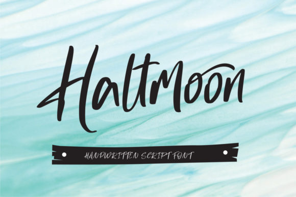 Haltmoon: A Bold Font for Impactful Campaigns