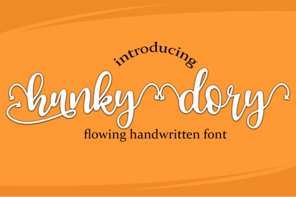 Hunky Dory Font: Elegant Script for Editorial Design
