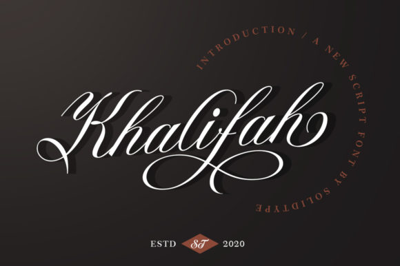 Khalifah: A Script Font for Real Design Work
