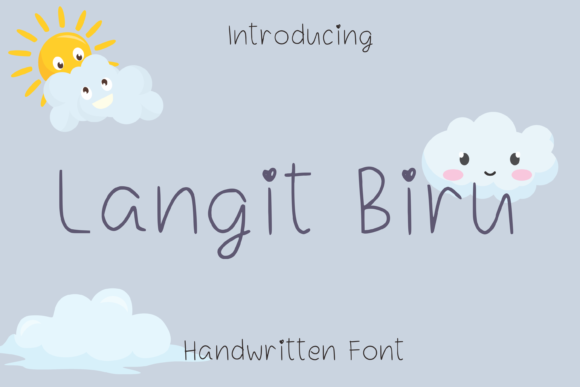 Langit Biru: A Font for Polished Branding