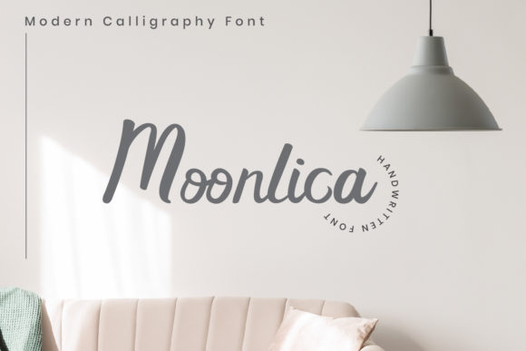Moonlica: A Delicate Typeface