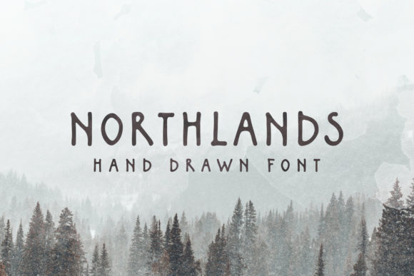 Northlands: A Vintage Display Font for Modern Design