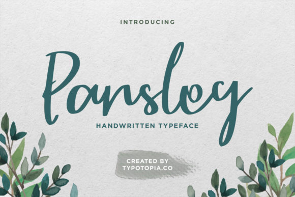 Parsley: A Timeless Handwritten Font