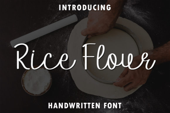 Rice Flour: A Sweet Typeface for Small Businesses