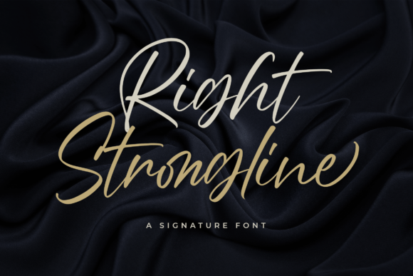 Right Strongline Font for Business