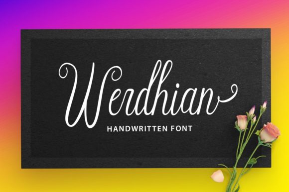 Werdhian: Elegant Handwritten Font
