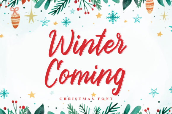 Winter Coming Font Review